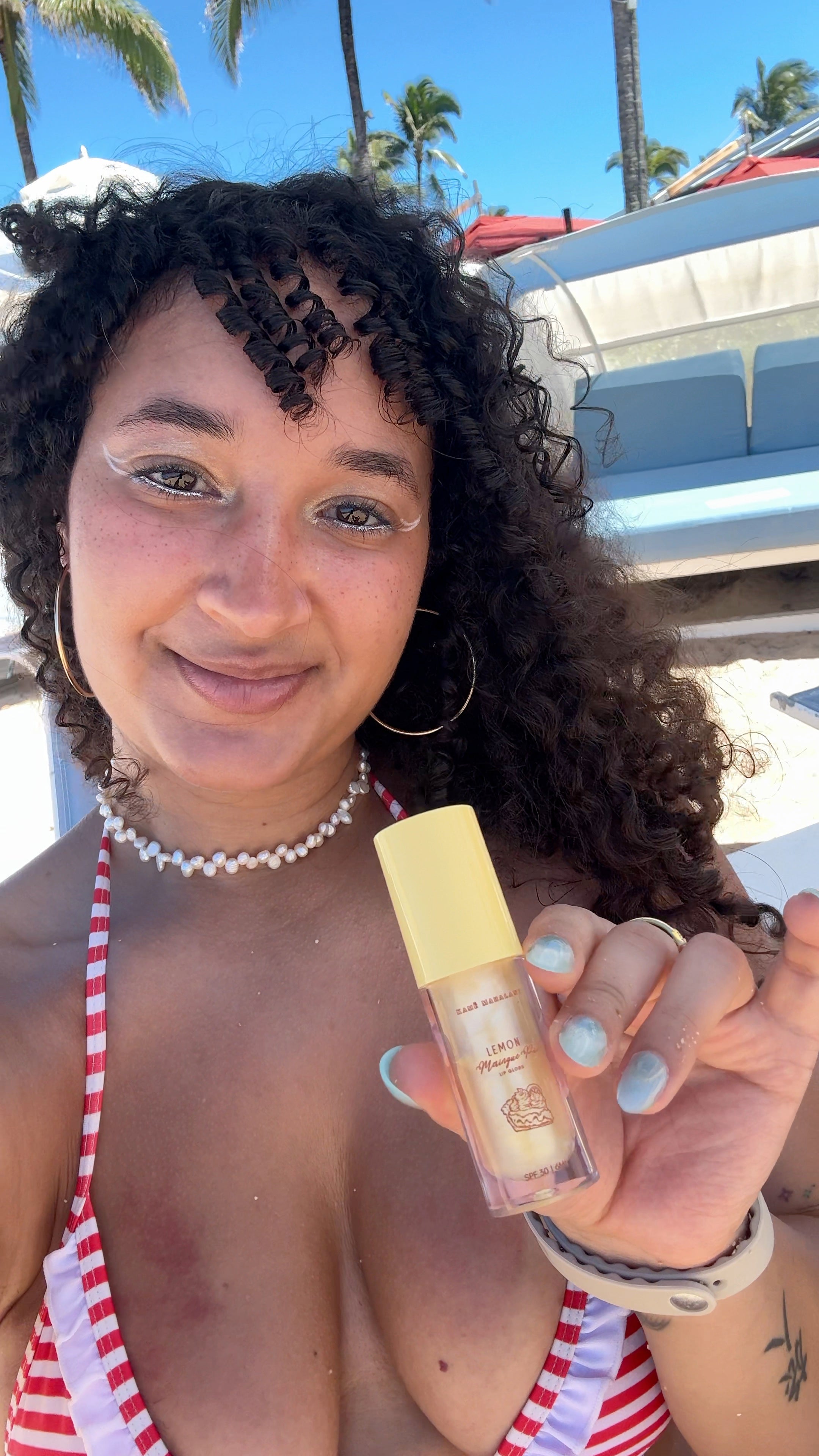Lemon meringue SPF Lip Gloss