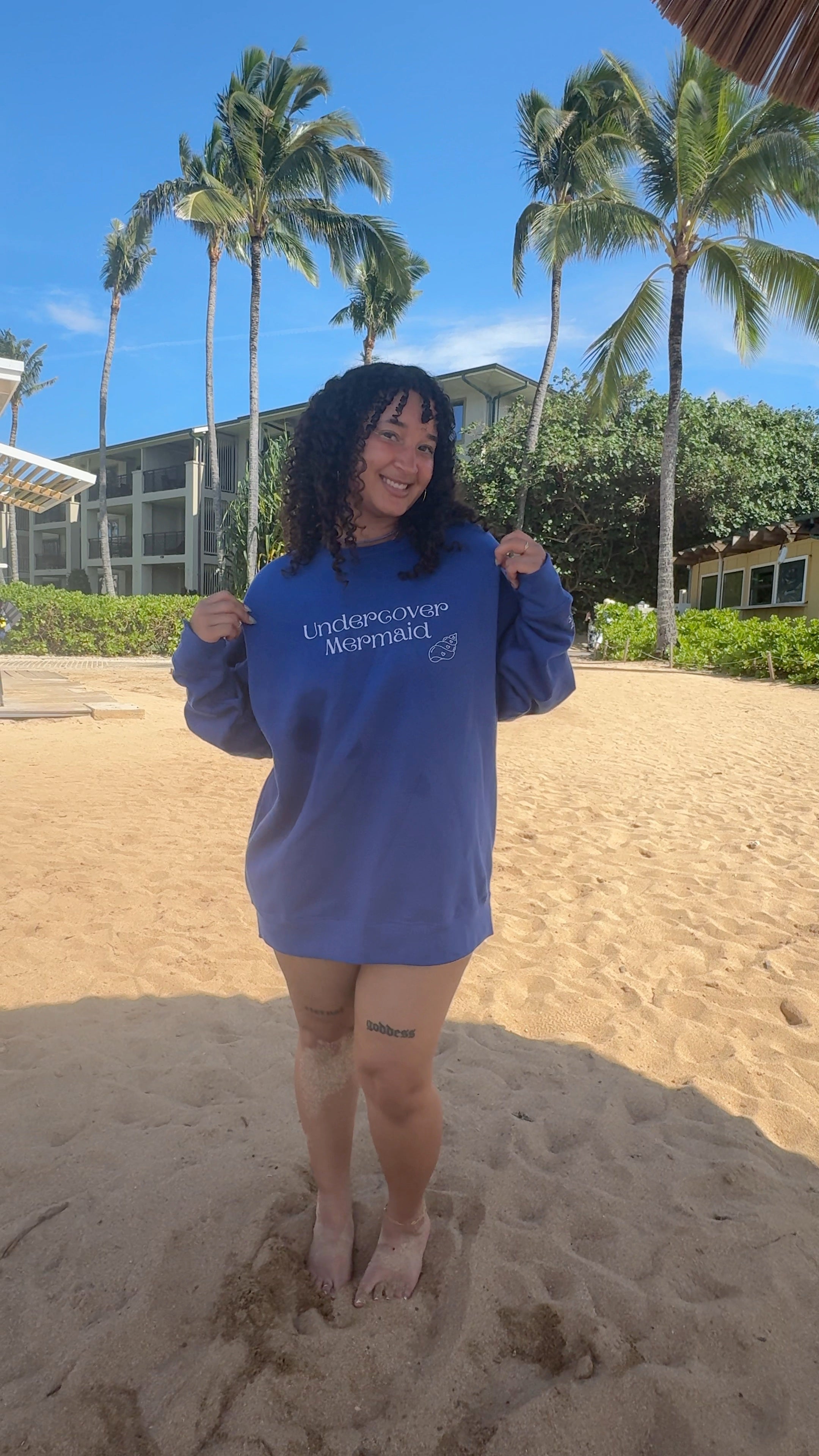 Undercover Mermaid ~ Navy