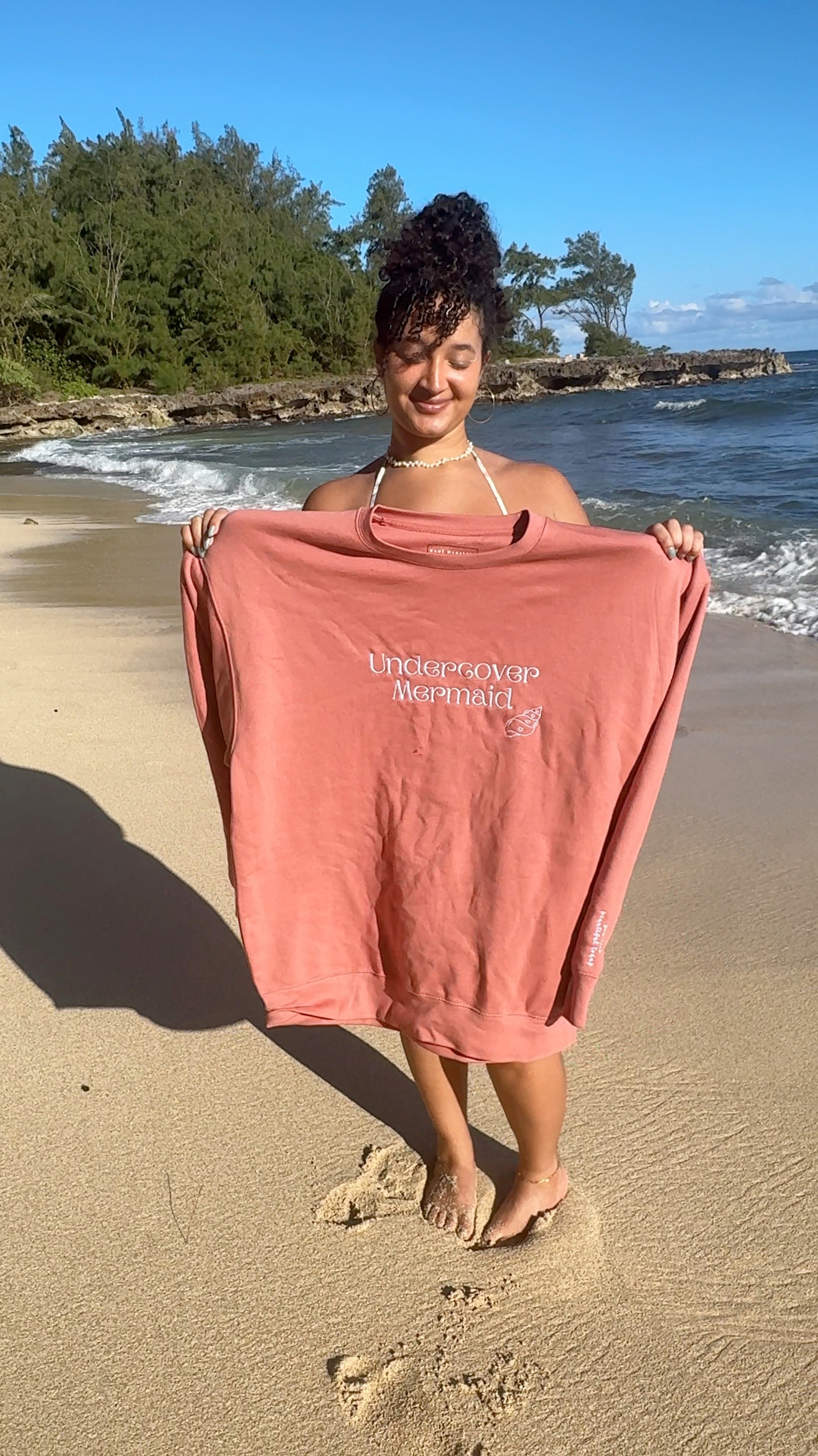 Undercover Mermaid ~ Coral