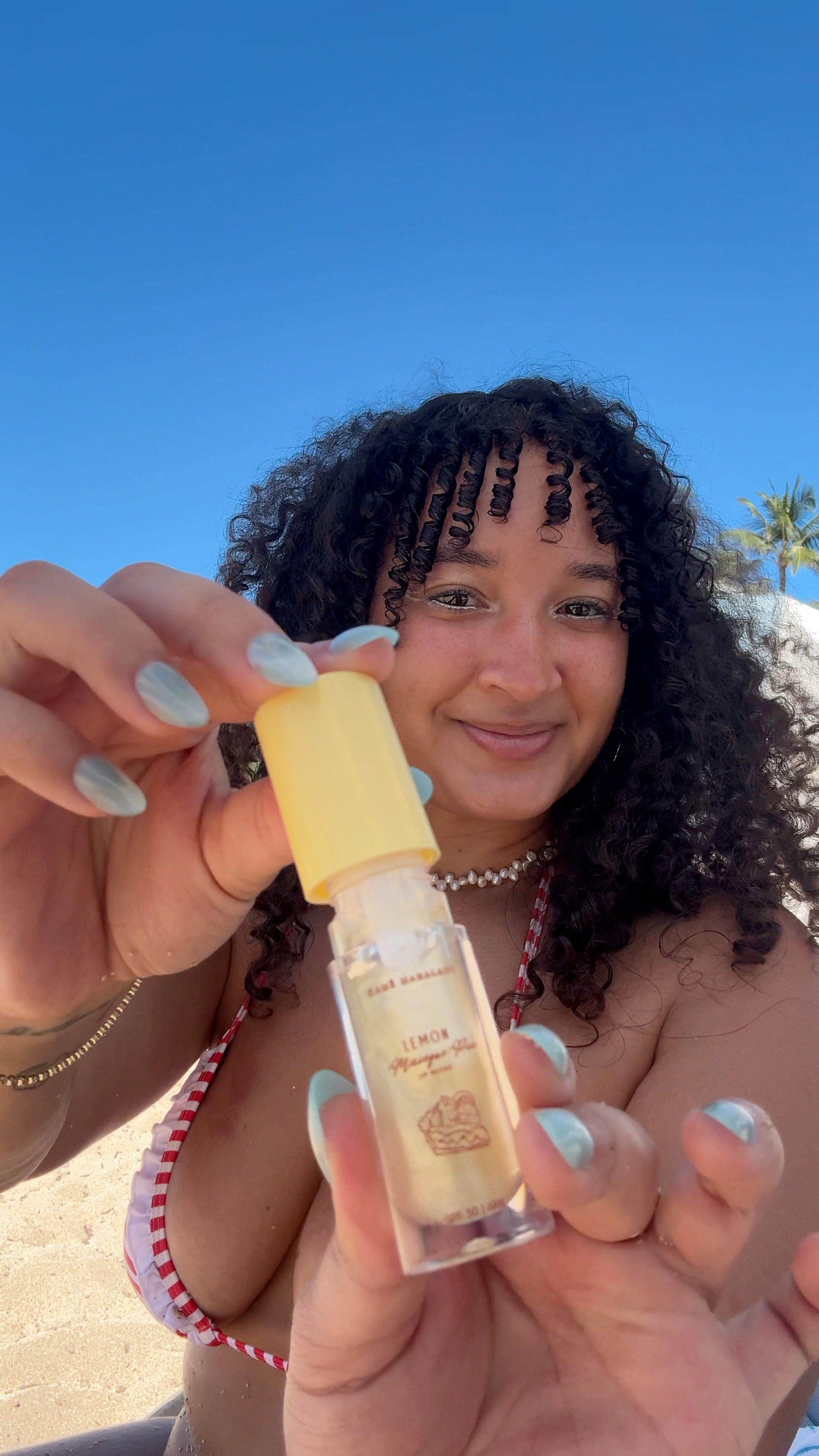 Lemon meringue SPF Lip Gloss