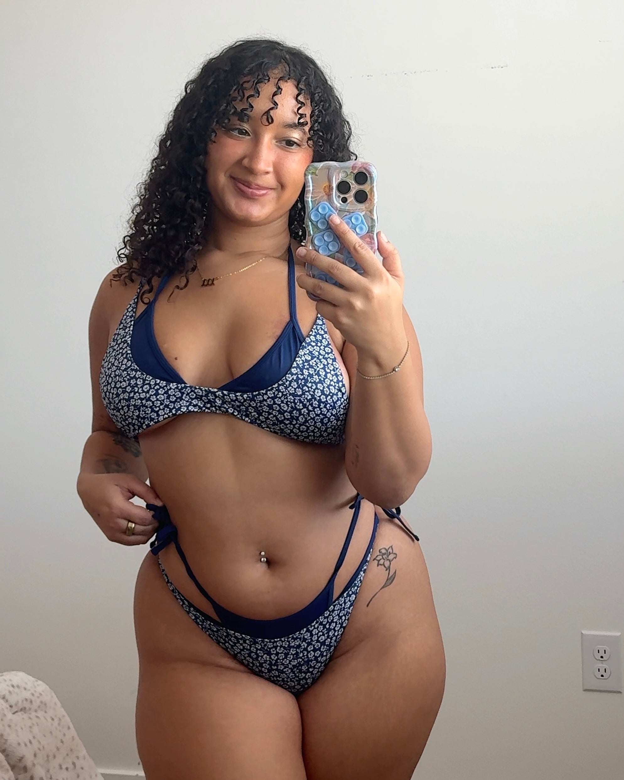 Ocean Petals Bikini Bottom