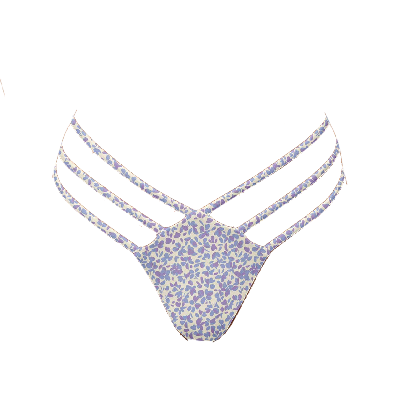 Lilac Blossom Bikini Bottom