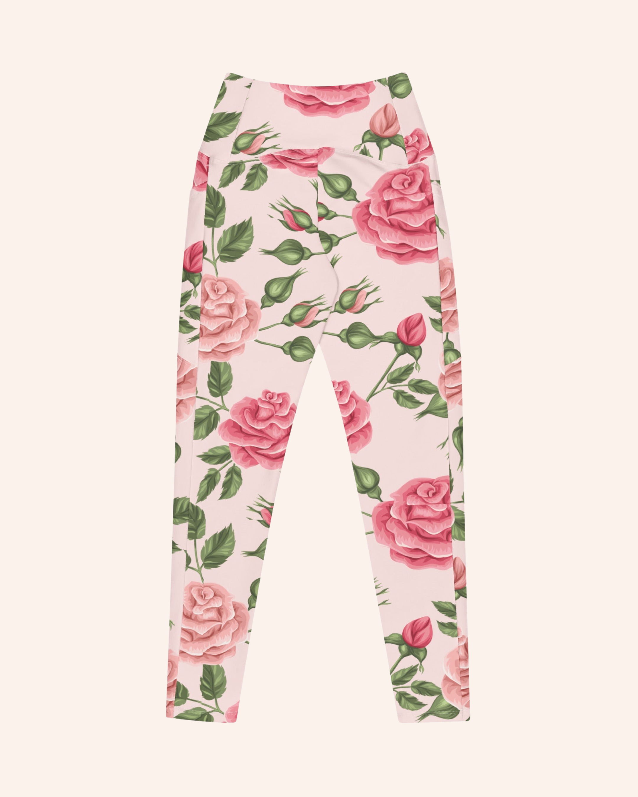 Rose Garden ~ Crossover Leggings