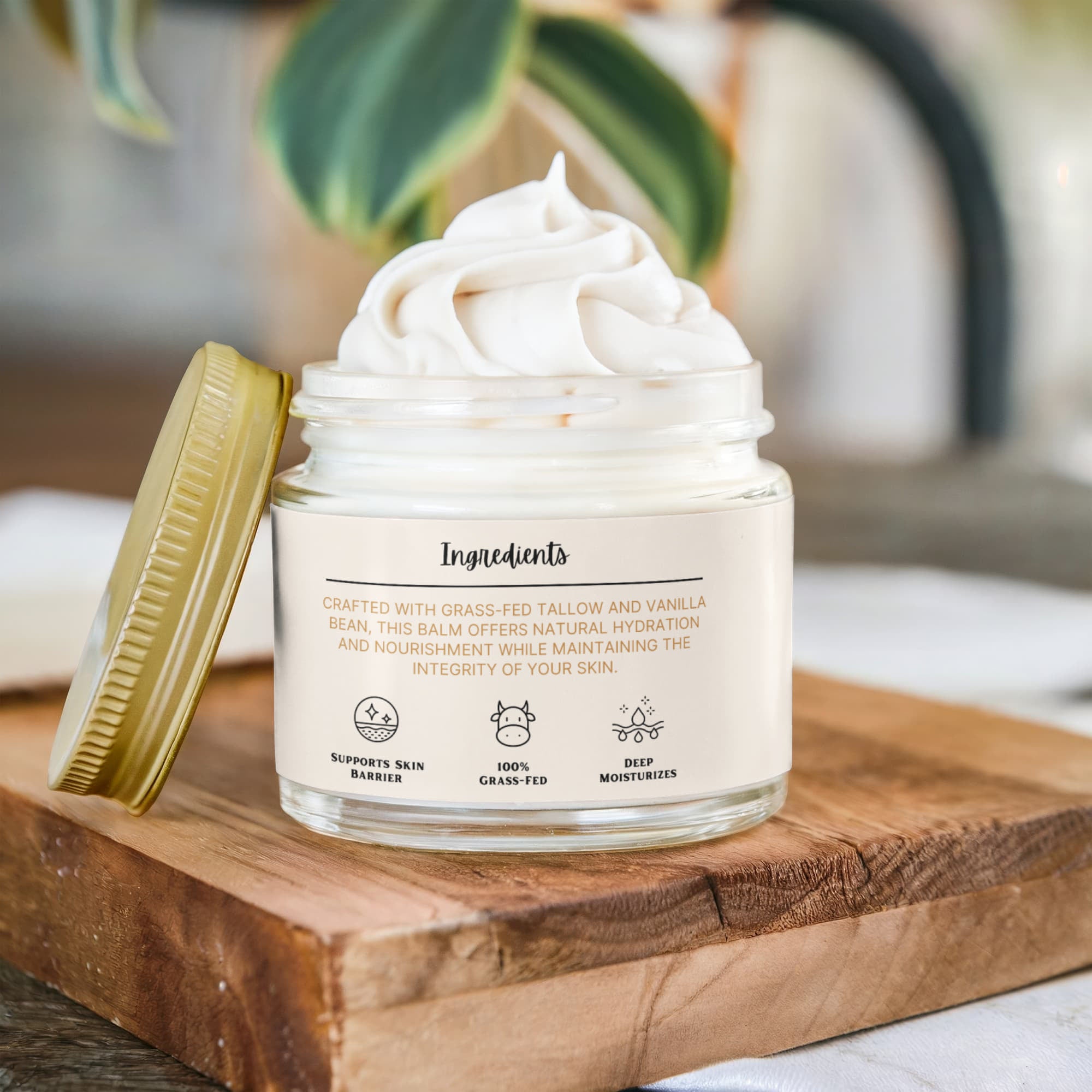Whipped Tallow with Vanilla Bean