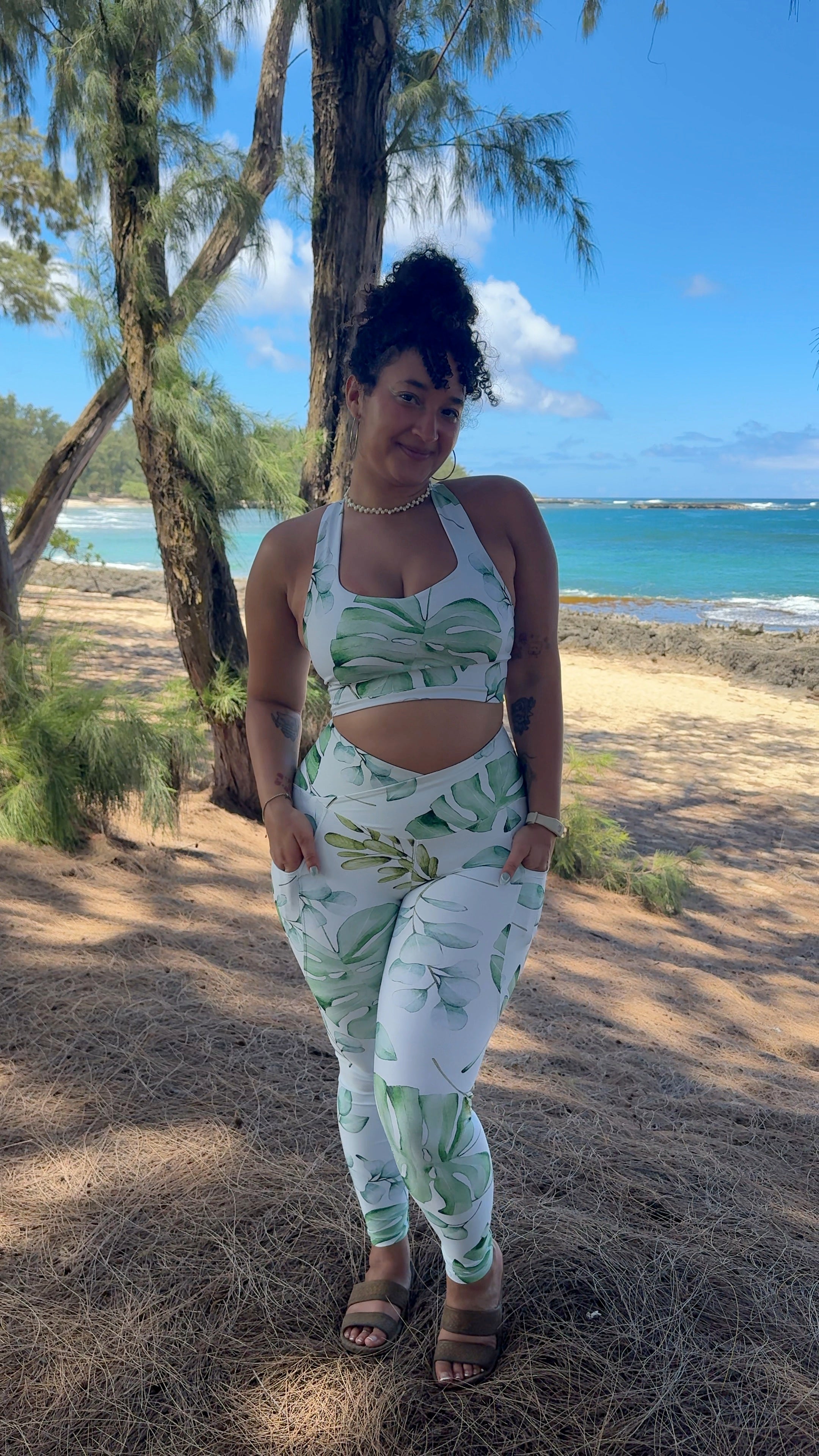 Tropical Kala ~ Sports Bra