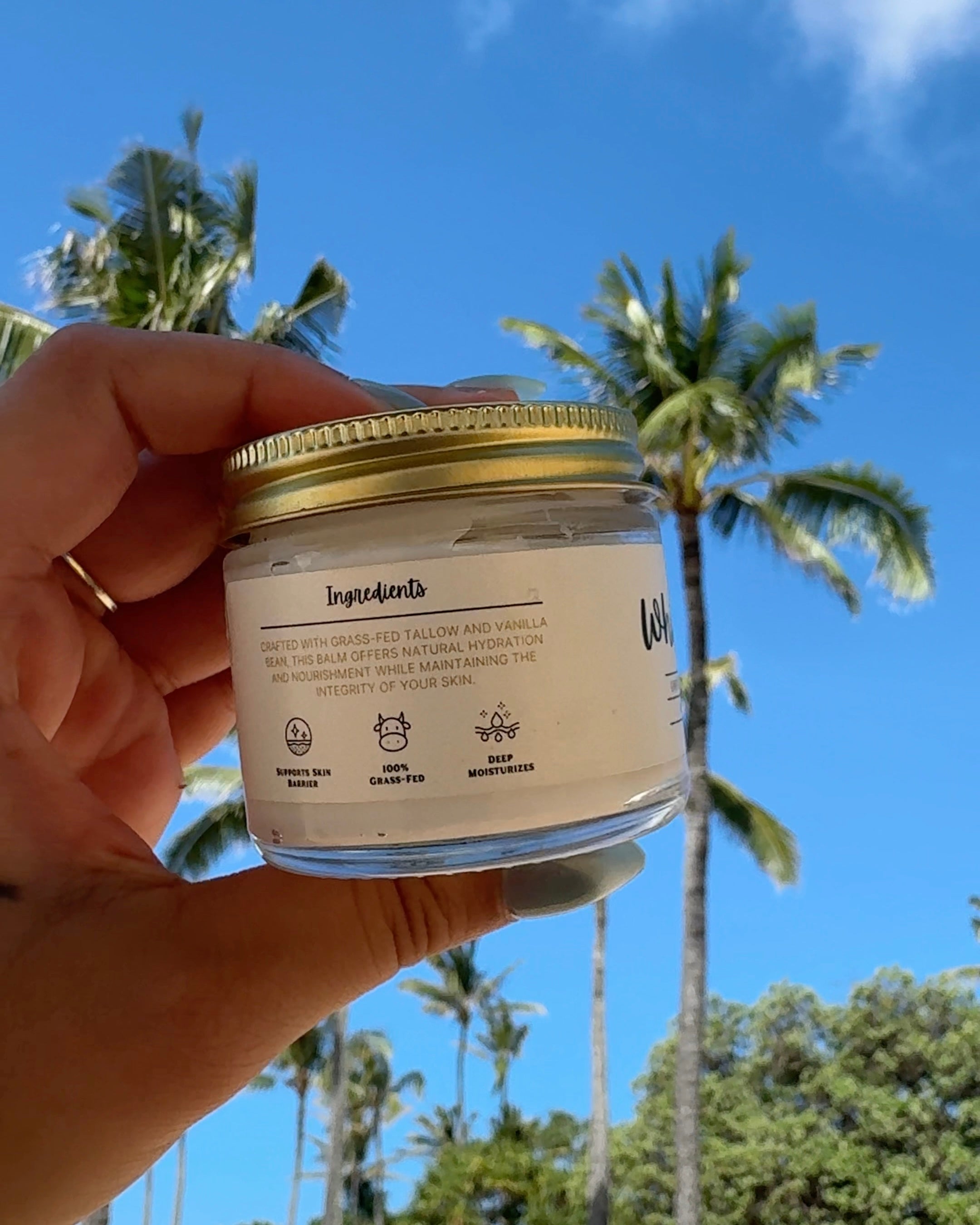 Whipped Tallow with Vanilla Bean