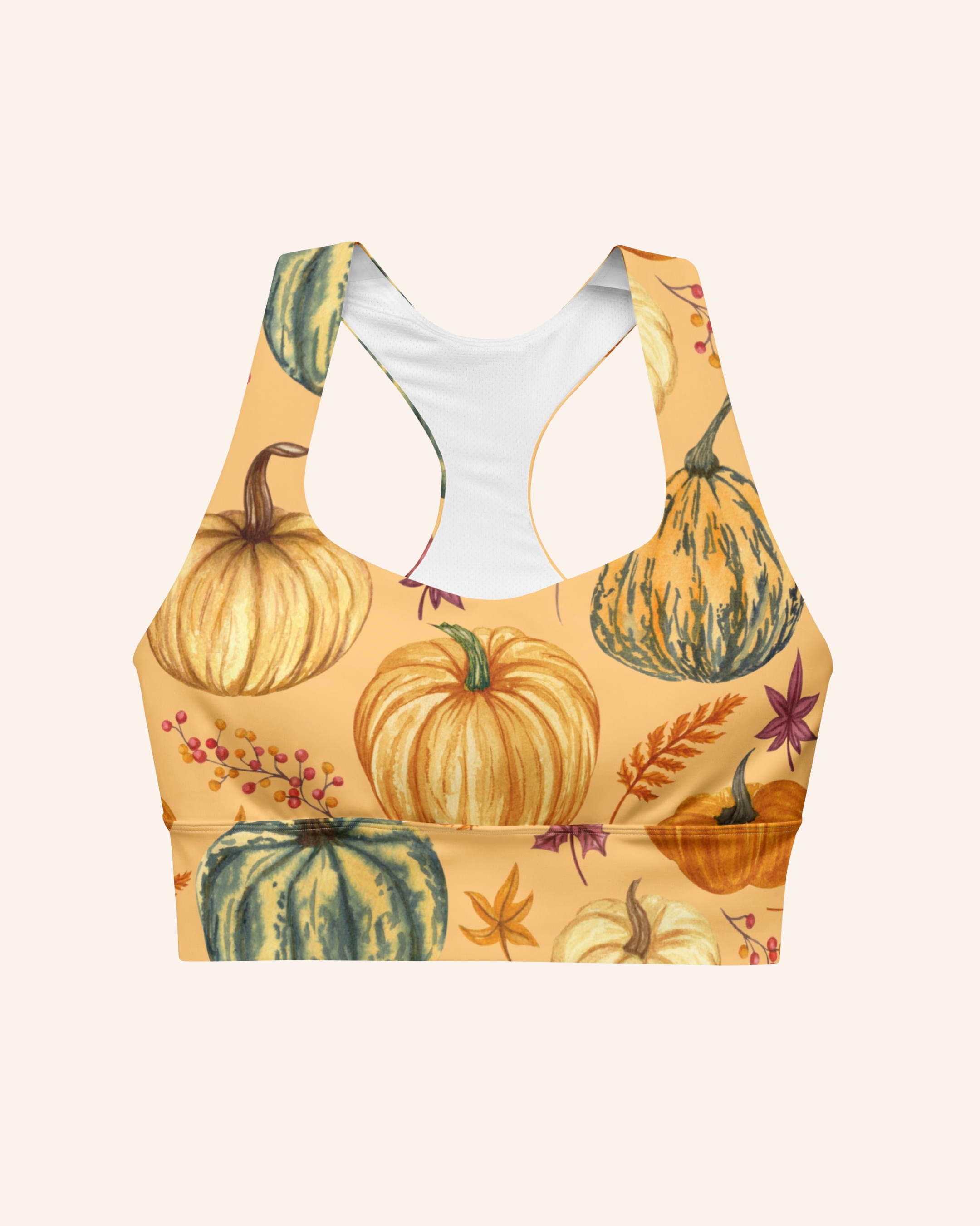 Pumpkin Spice ~ Sports Bra